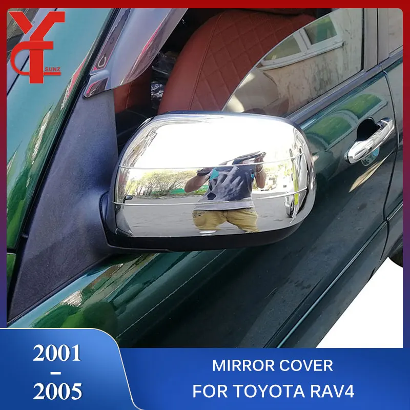 

2001-2005 ABS Side Mirror Cover For Toyota Rav4 2001 2002 2003 2004 2005 Rav 4 Accessories Side Door Rearview Mirrors YCSUNZ