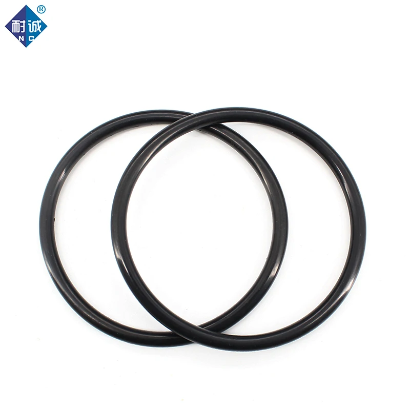 NBR O Ring Seal Gasket Thickness CS4mm OD12-200mm Wear Resistant Automobile Petrol Nitrile Rubber O-Ring Waterproof Black