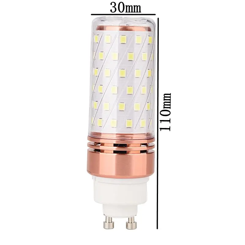 GU10 12W corn light 1200LM 360 beam angle led bulb