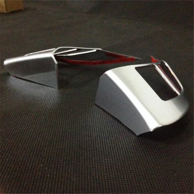 ABS Chrome For Mazda CX5 CX-5 2013 2014 2015 2016 Accessories Car Steering Wheel Panel Cover Badge Insert Trim Car Styling 2Pcs