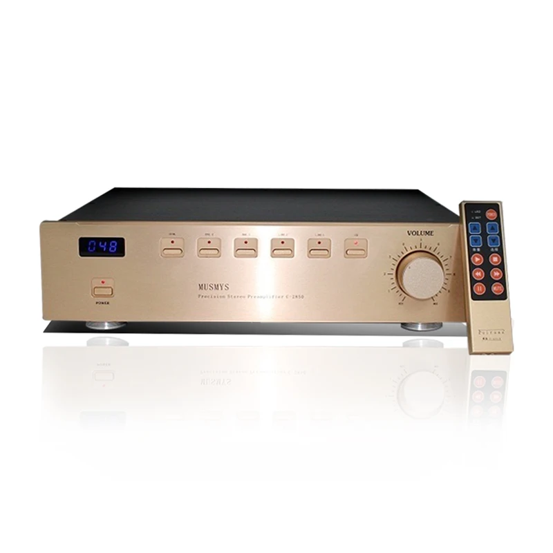 

New latest MUSMYS C-2850 Love version preamp PK golden voice high-end preamp 220V 50/60 Hz