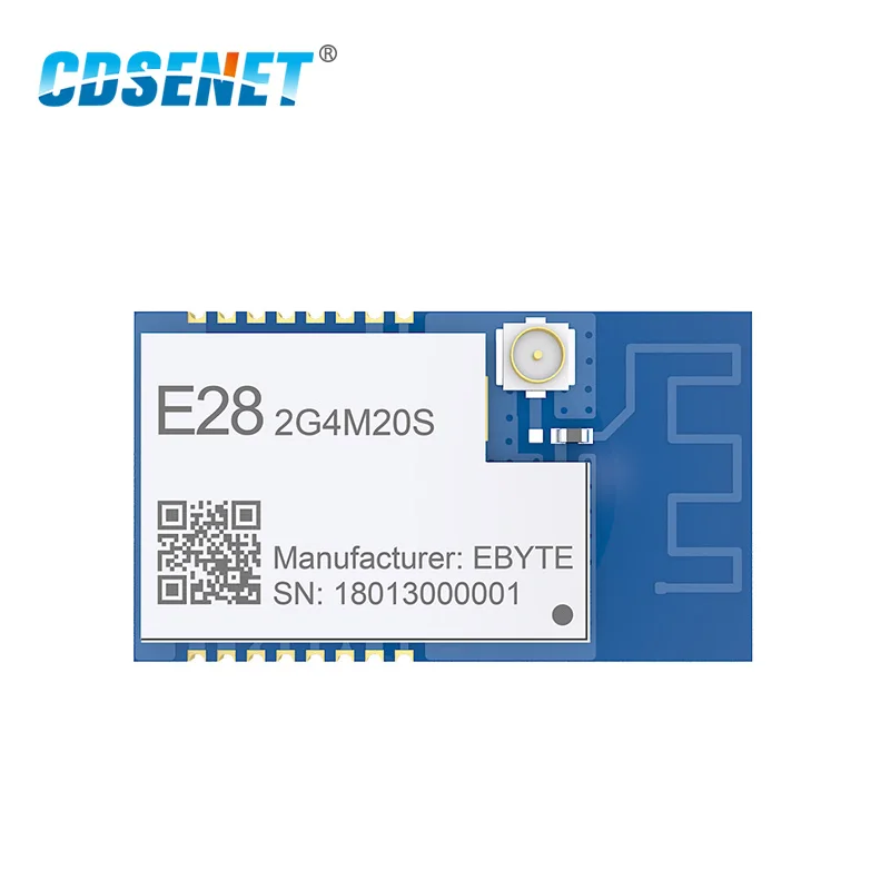 SX1281 2.4GHz Blue-tooth Module E28-2G4M20S LoRa FLRC GFSK Modulating IPEX / PCB SPI SMD BLE rf Transmitter 2.4GHz Receiver