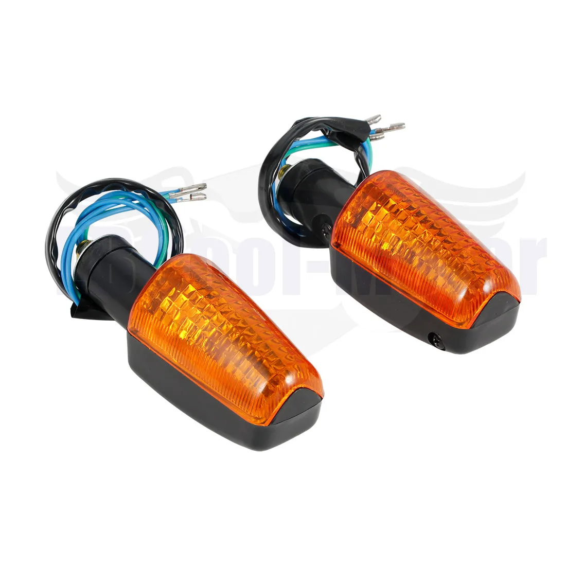 Turn Signal Light Indicator Lamps Pair For HONDA CB400SF NC31 1992-1998 93 94 95 96 97 CB250F Hornet 1996-2001 97 98 99 2000