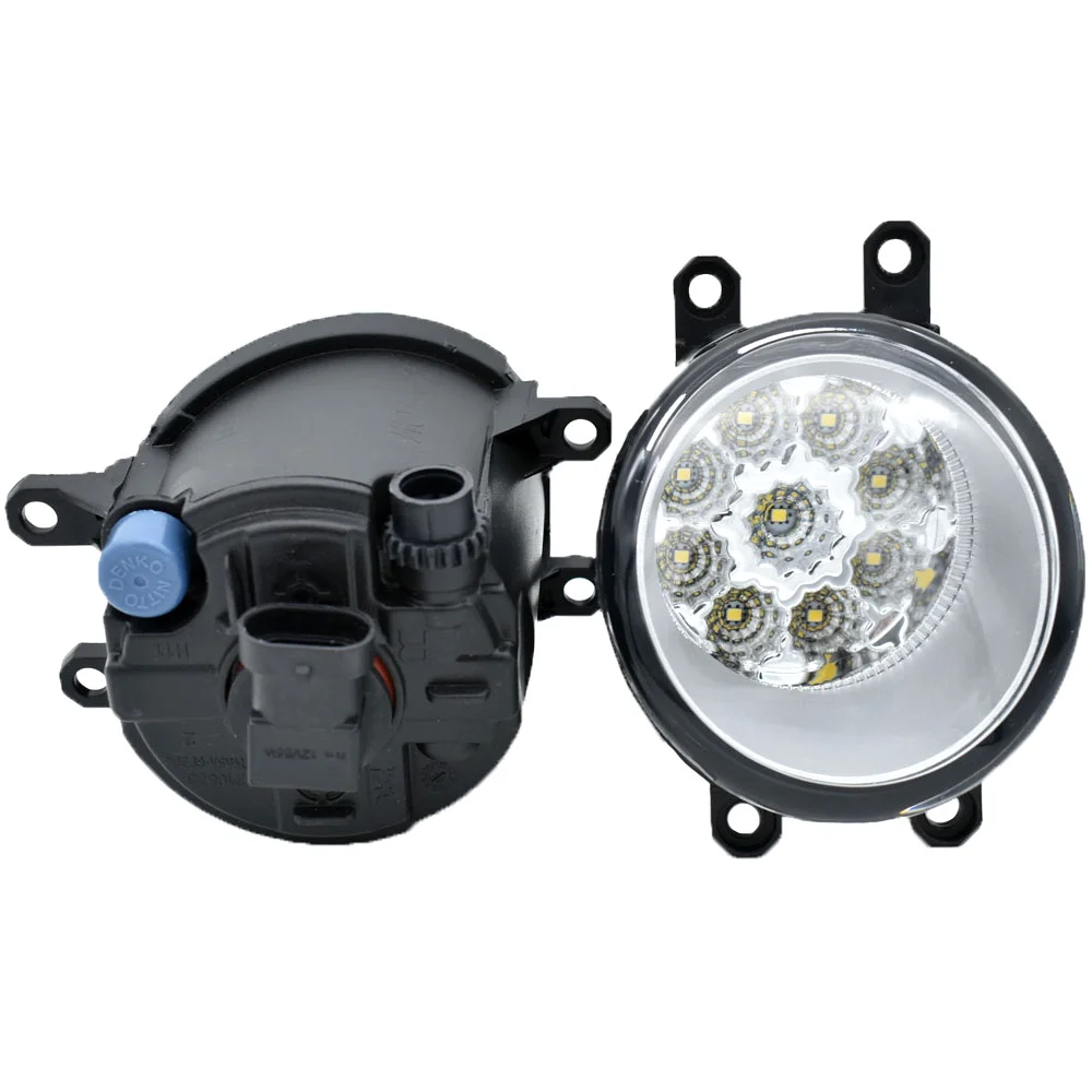 2pcs (Right + Left ) Super Bright Car Front LED Fog Light 12V H11 Halogen For T OYOTA Camry Sedan MCV3 ACV3 XV3 2007-2014