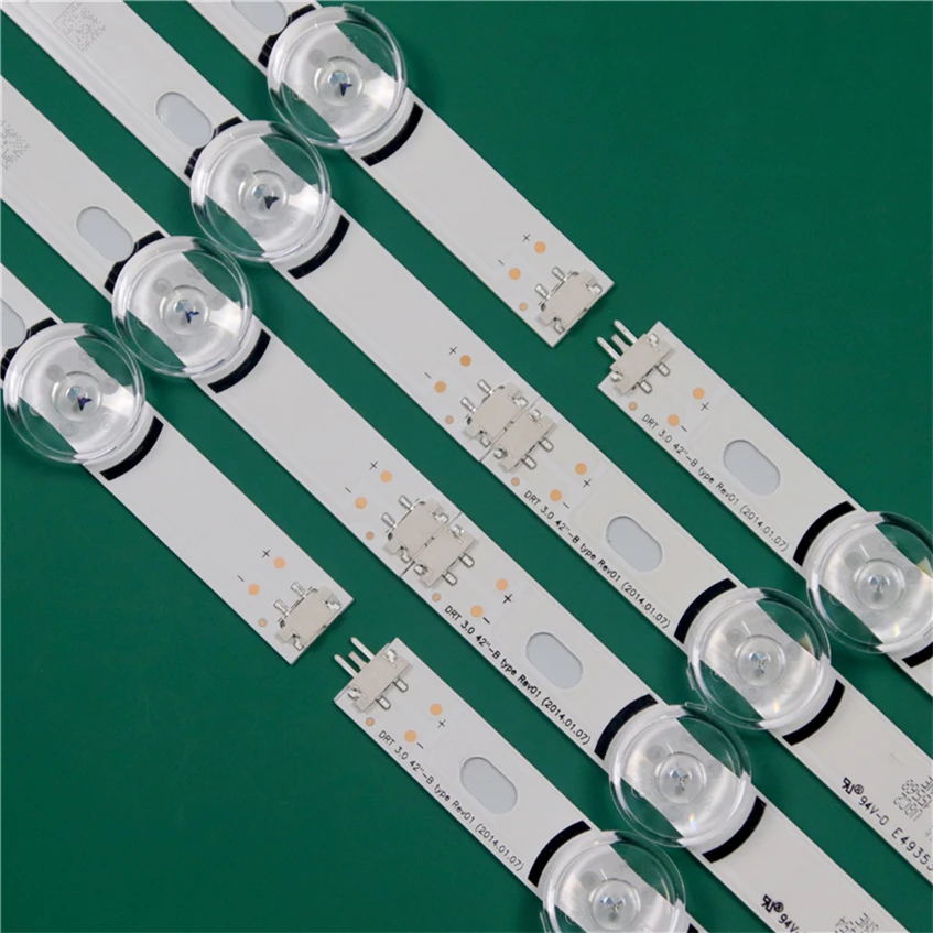 LED TV Illumination Part Replacement For LG 42LF5600 42LF5610 42LF5800 42LF5809 LED Bar Backlight Strip Line Ruler DRT3.0 42 A B