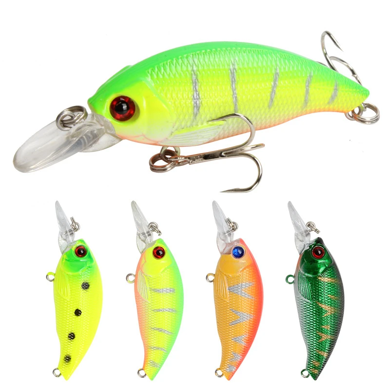 1 sztuk Crankbait Fishing Lure woblery 8.4g 7.5cm pływające Minnow sztuczna twarda przynęta 3D oczy Pesca Bass przynęta na szczupaka
