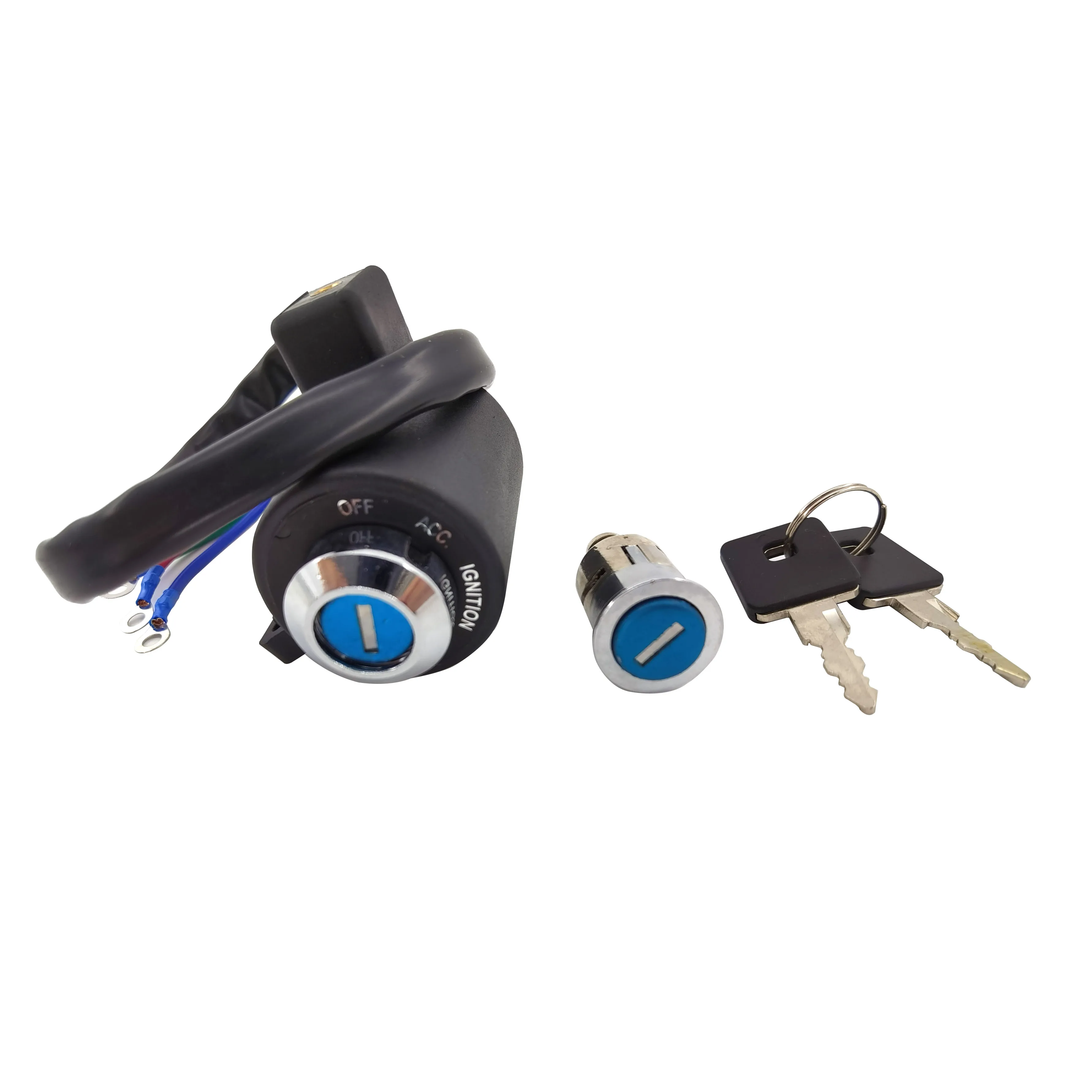 Interruptor de encendido para motocicleta, cerradura con 2 llaves para Harley Sportster XL 883 1200 1995-2003