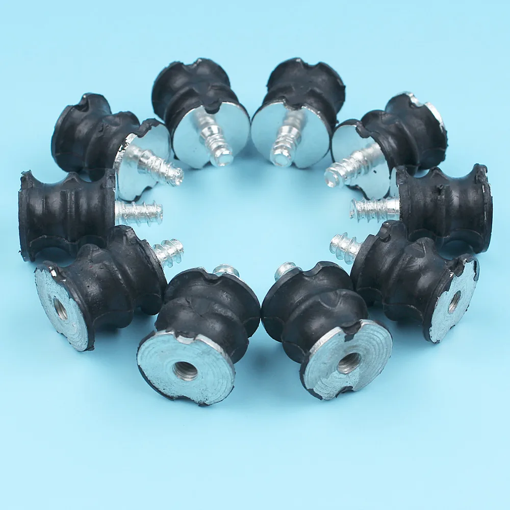 Haishine 10 개/몫 Husqvarna 용 AV 버퍼 마운트 (소형) 절연체 61 66 266 268 272 272XP 272S 268K 전기 톱 교체 부품