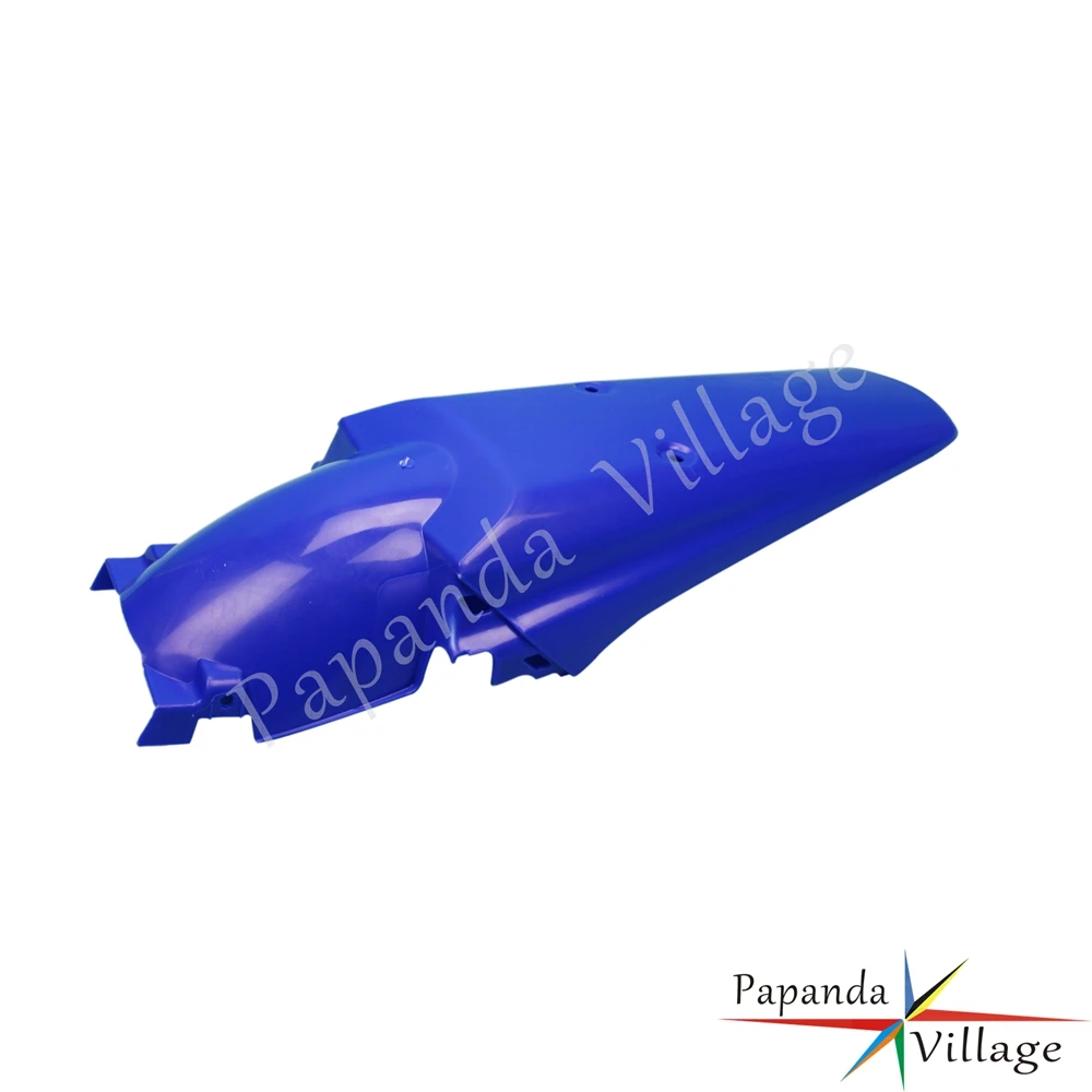 Blue Plastic Rear Fender Motocross Off Road Tail Mudguards Protector Universal for YAMAHA YZ YZF WR TTR 50 85 110 125 250 450