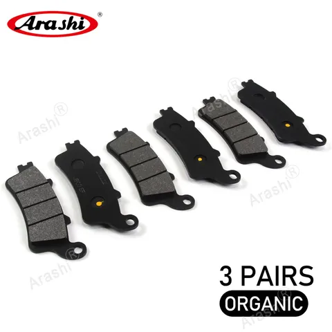 Передние тормозные колодки Arashi, дисковые Тормозные колодки для HONDA VFR 800 / VFR800 1998 - 2008 1999 2000 2001 2002 2003 2004 2005 2006 2007