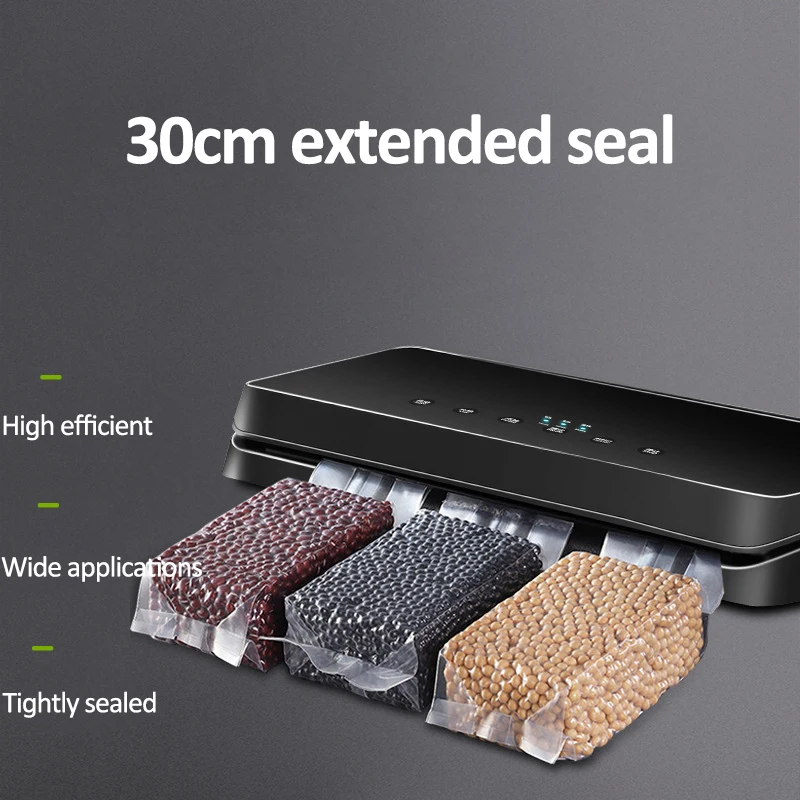 Xiaomi Best Vacuum Food Sealers Kitchen Vacuum Sealer Machine Including 10pcs Bags Household Food Saver Vacuum Packing