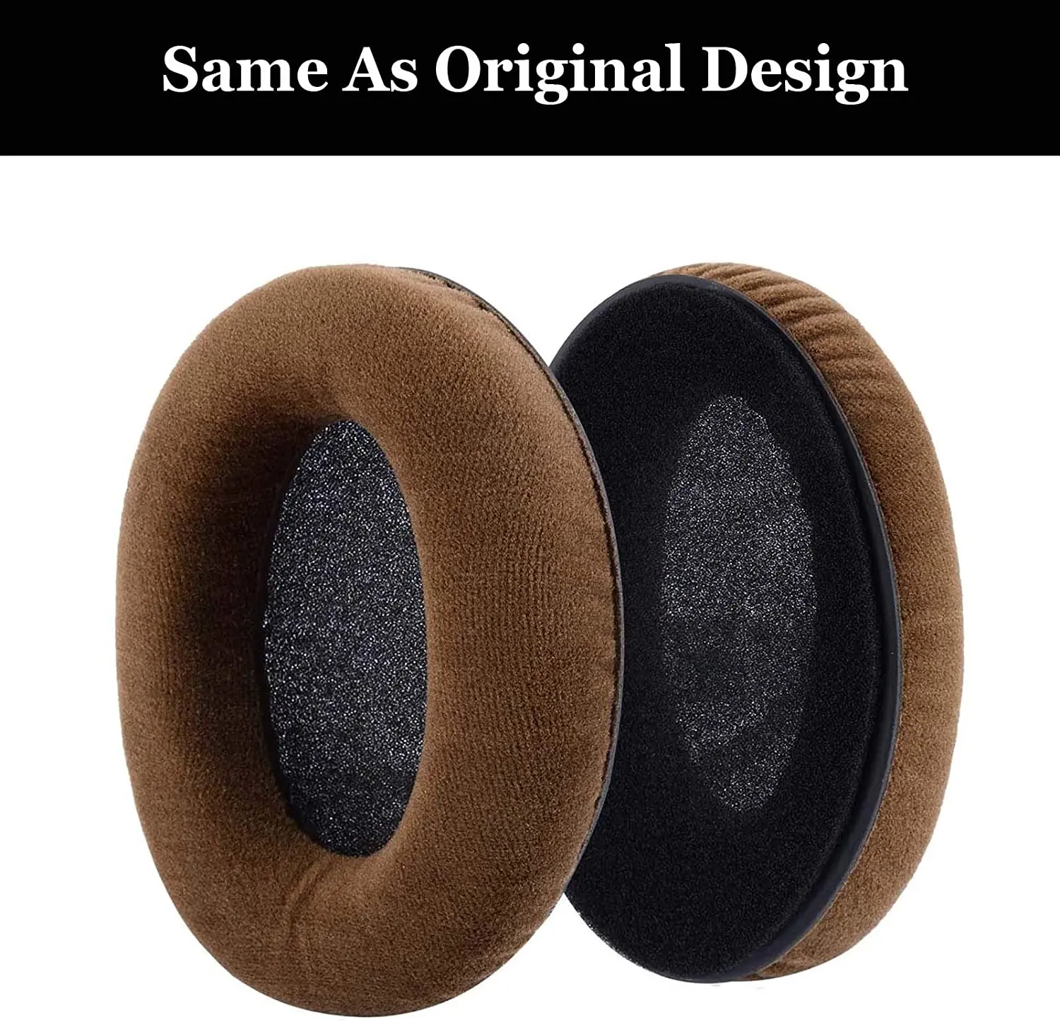 Almohadillas de repuesto para los oídos HD598, Kit de almohadillas para los oídos, piezas de cubierta compatibles con Sennheiser HD 599, auriculares con espalda abierta