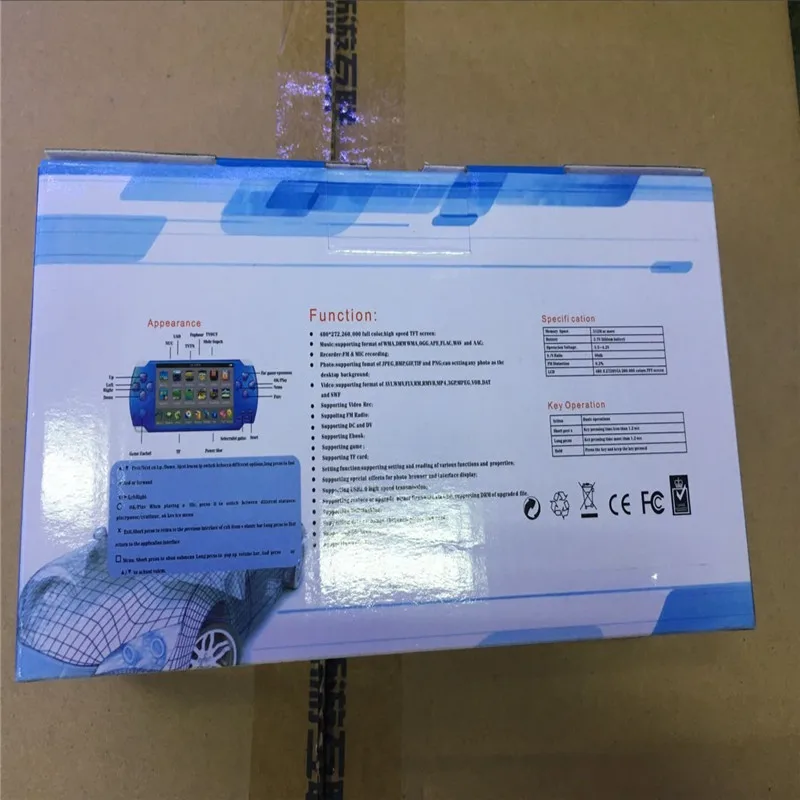Free Shipping handheld game console real 8GB Memory portable video game built in thousand free games better than sega tetris nes