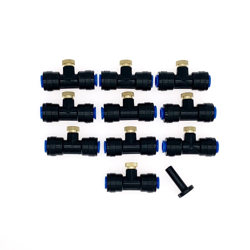 

1/4'' Slip-Lock Outdoor Misting Nozzle Tees For Water Cooling System