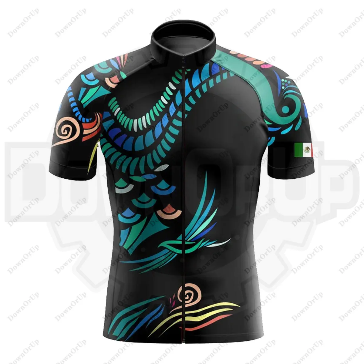 MEXICO Men's Cycling Jersey Set Bib Shorts 9D Gel Breathable Pad Man Suit Mountain Bike maillot ciclismo hombre