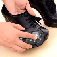 Multi-functional Double-faced Shoe Polish Colorless Light Shoes Rub Leather Cleaner Shoes Brush Care Oil Sponge Transparent Wax