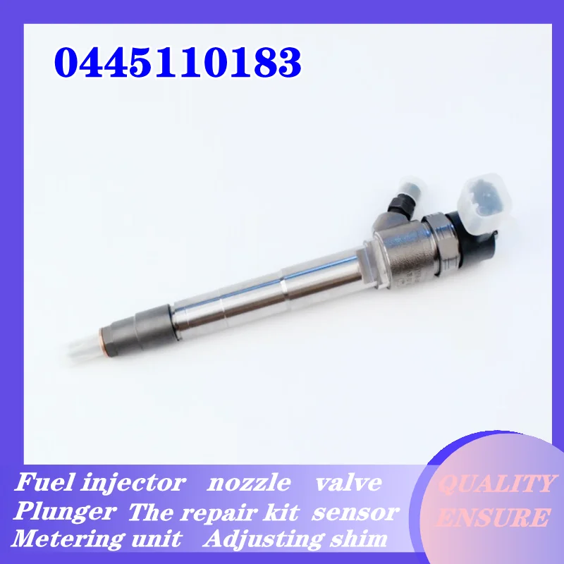 Fuel Injection 0445110183 Common Rail Injector For Doctor Opel Fiat Vauxhall 0986435102 55197124 55197875 9S51-9F593-BA