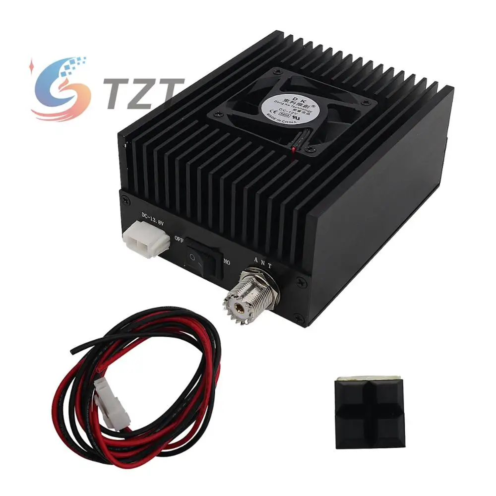 TZT Digital RF Power Amplifier 400-470Mhz UHF 20W 30W 40W 50W 80W Radio DMR Amplifier FM Power Amp