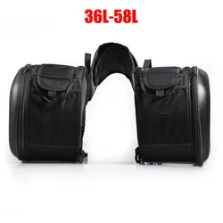 Impermeável Motocicleta Sacos de Viagem, Corrida alforjes, Mala de corrida, Moto Capacete, Impermeável, 1 Par, Novo