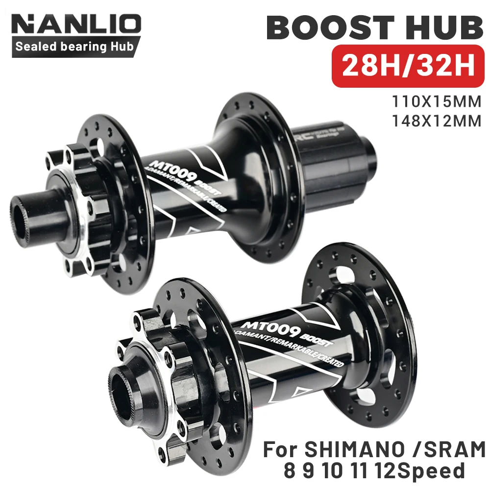 ARC MT009 Boost MTB Nabe 15x110 12x148 Mountainbike Scheibenbremsnabe 28/32H 6 Sperrklinken für Shimano MS HG SRAM XD 8-12 Gang – Detail 4