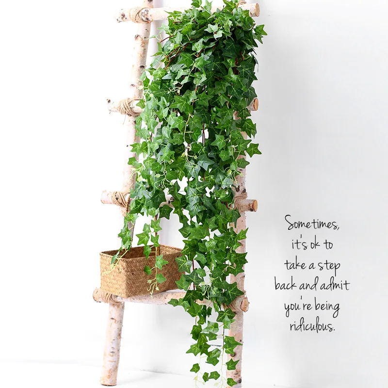 

Artificial Plant Wall Hanging Simulation Leaf Rattan Family Decoration Family Party Decoration