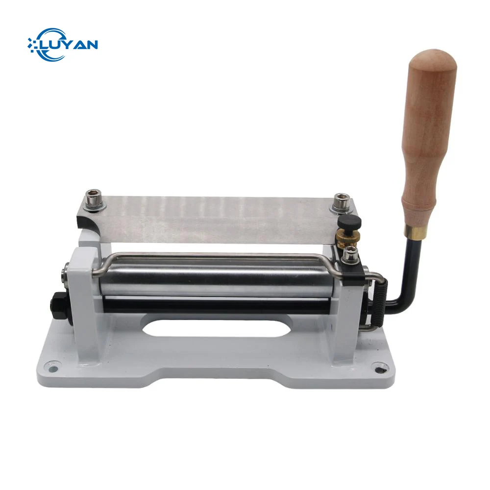 

6" Manual Leather Skiver Peeler Splitter DIY Leather Skiving Machine DIY shovel skin Machine