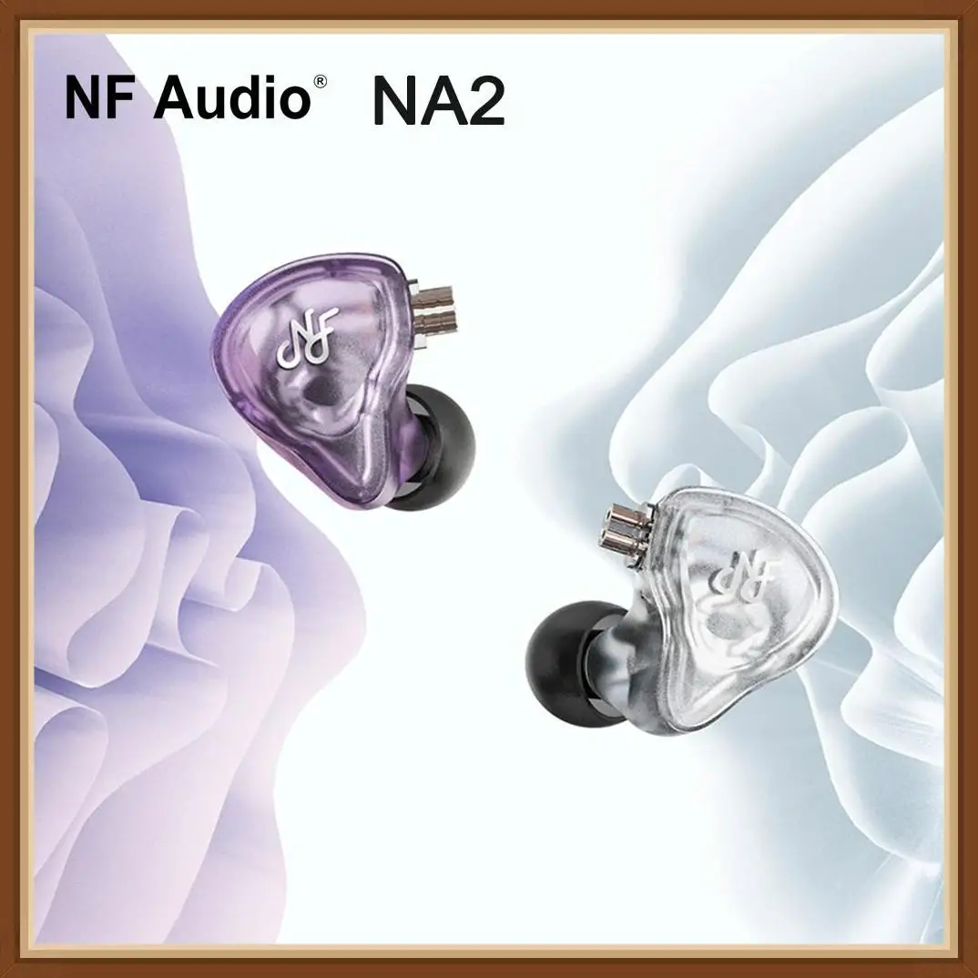 

NF Audio NA2 Dual Cavity Dynamic In-ear Monitor Earphones Hifi Music Audiophile Musician IEMs Earbuds 2 Pin 0.78mm Cable