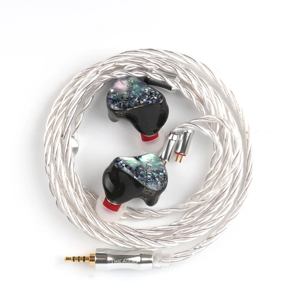 THIEAUDIO EST Cable 26AWG Litz 5N OCC Silver Plated 100 Wire 4 Core Cable for Monarch Clairvoyance IEM