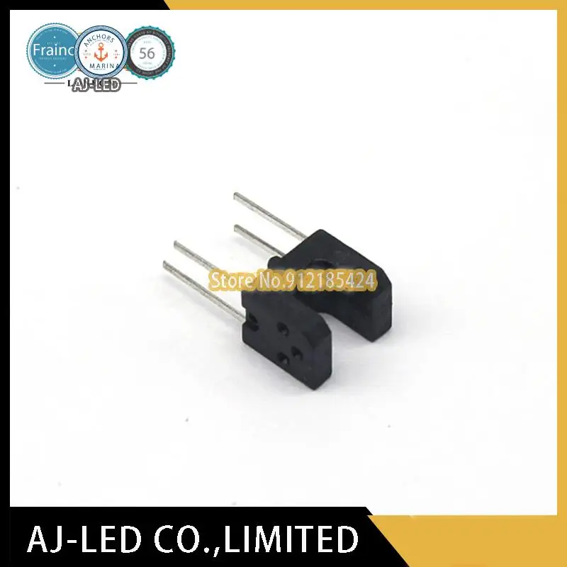 

10pcs/lot RPI-352 photoelectric switch ultra-small optocoupler slot sensor transmissive through-beam DIP4 slot width 3mm