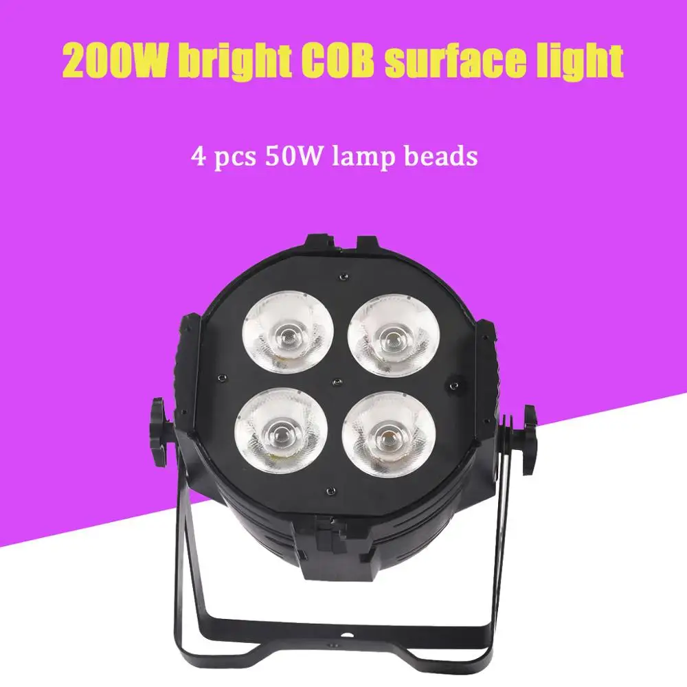 

Stage lighting four-eyed audience lights 200Wcob face light lights wedding bar performance live flood light led par lights