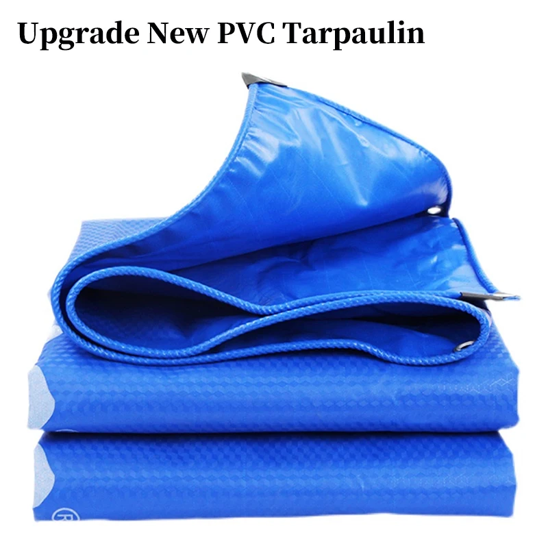 

Blue Truck Canopys PVC Coated Banner Tarpaulin Rainproof Cloth Outdoor Awning Waterproof Oxford Oilcloth Shade Sail Camping Tent