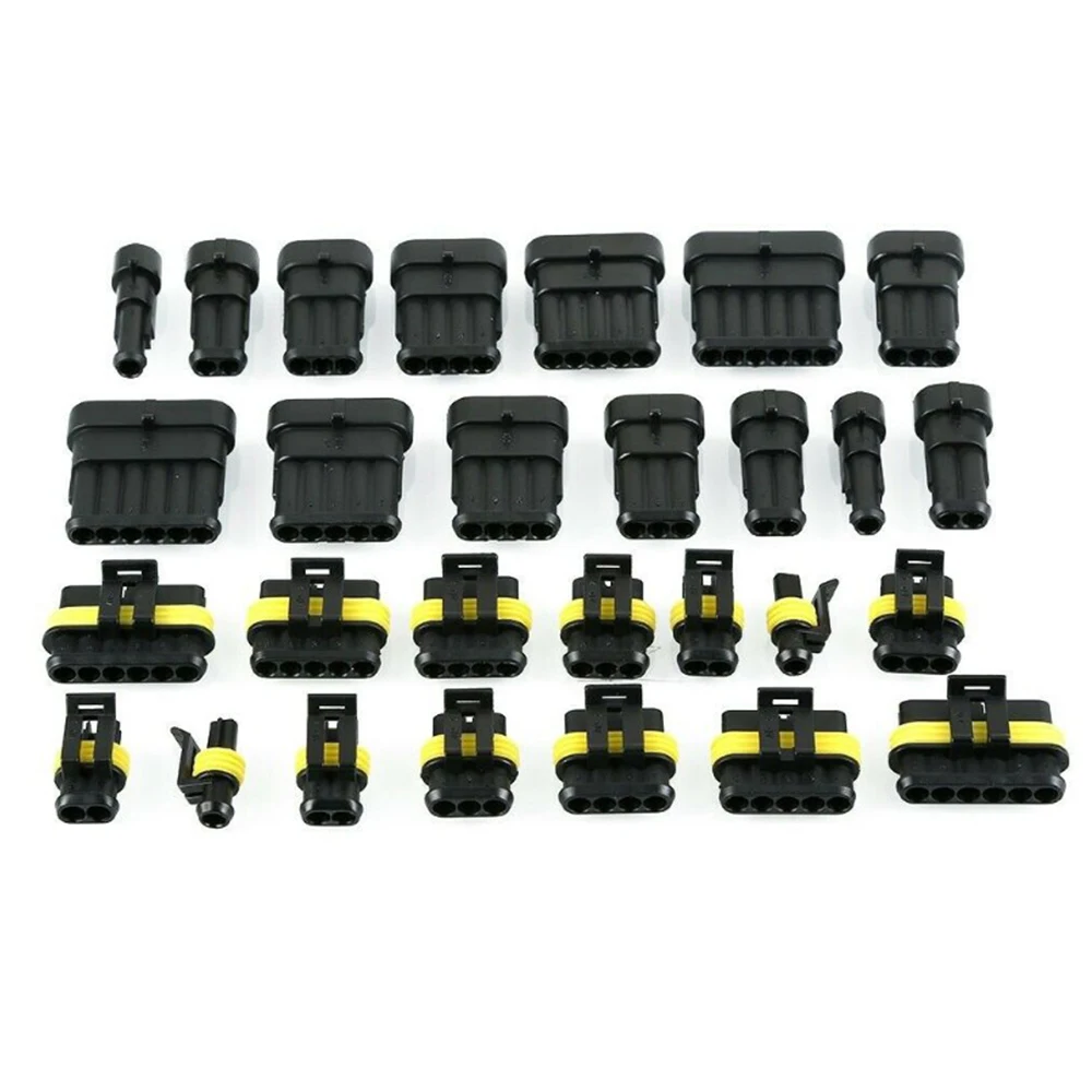 

240Pcs HID Waterproof Connector Sets Kits with Crimp Terminal and Car Fuse hot sale