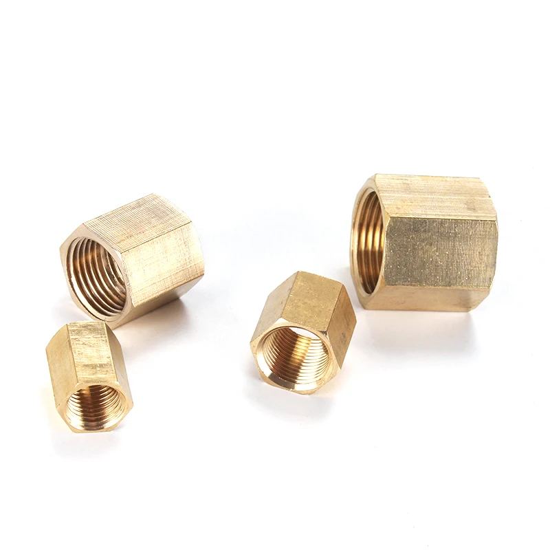 

Brass Pipe Fitting Copper Hose Hex Coupling Coupler Fast Connetor Female Thread 1/8" 1/4" 3/8" 1/2" 3/4" BSP For Water Fuel Gas