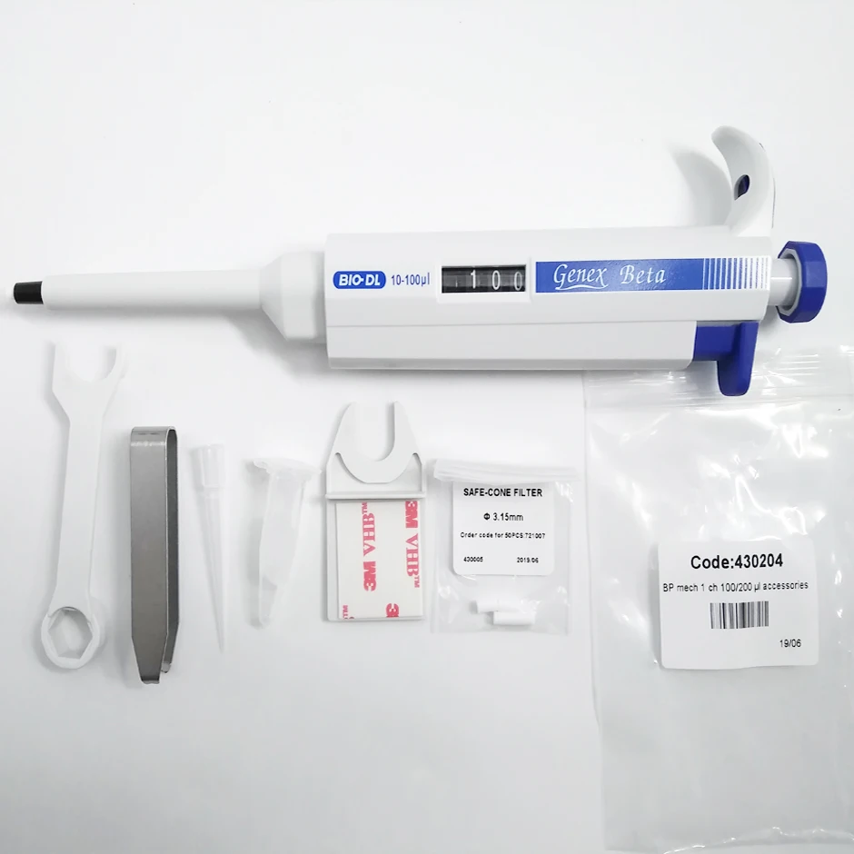 Laboratory Pipette  Micropipette Single Channel Pipette Medical Supplies Manual Pipette 10ml