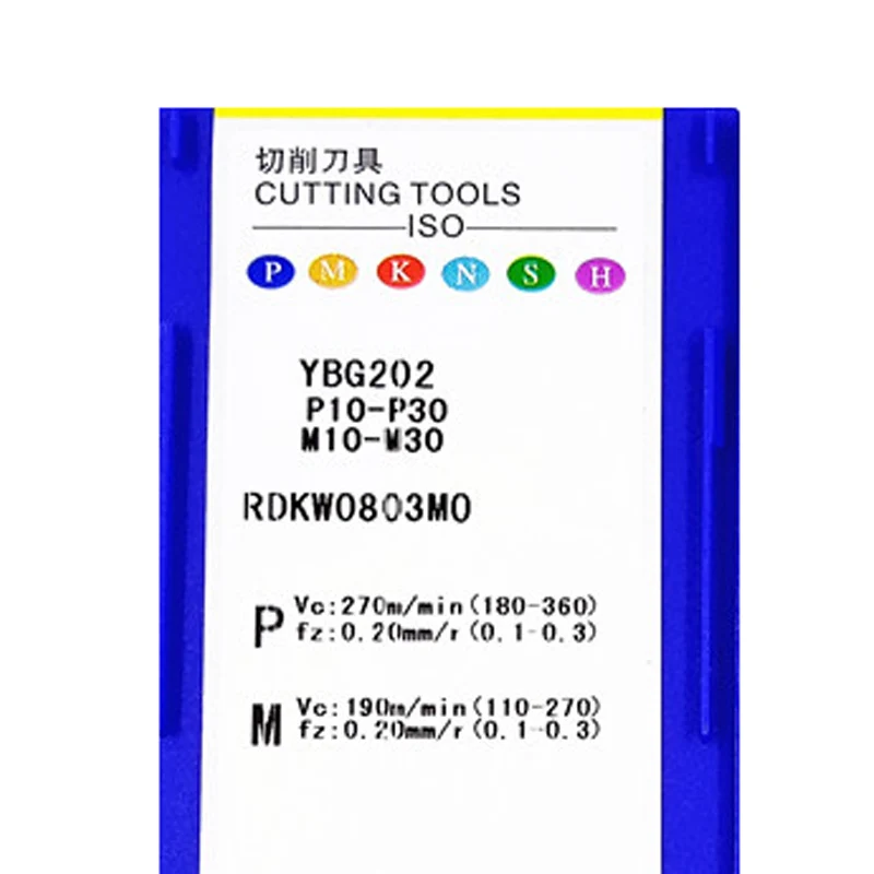 RDKW RDKW0803 RDKW10T3 MO CNC إدراج RDKW0803MO RDKW10T3MO RDKW1204MO RDKW1605MO YBG202 YBG205 YBG302 مخرطة قطع أداة عرقوب