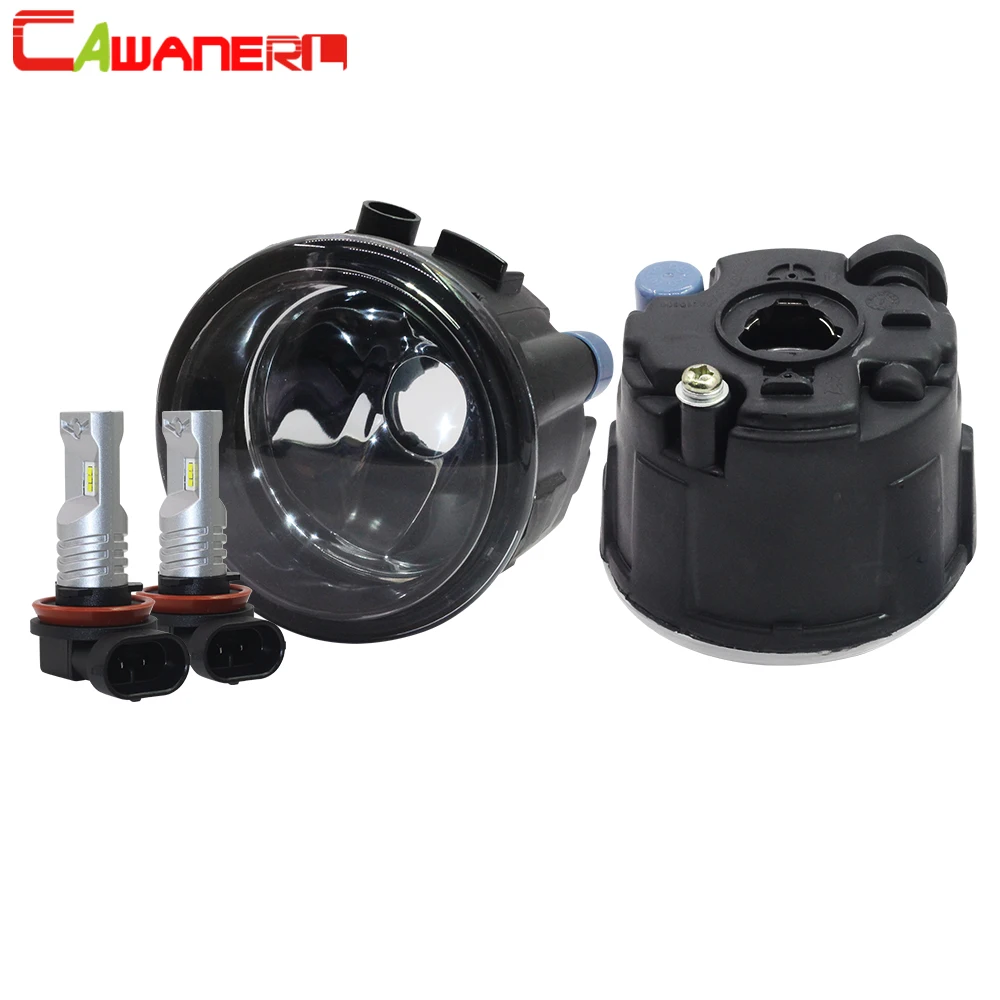 

Cawanerl 2 X Car Accessories Fog Light Lampshade + H11 LED / Halogen Bulb DRL 12V For Nissan Vampira 2010 2011 2012 2013 2014