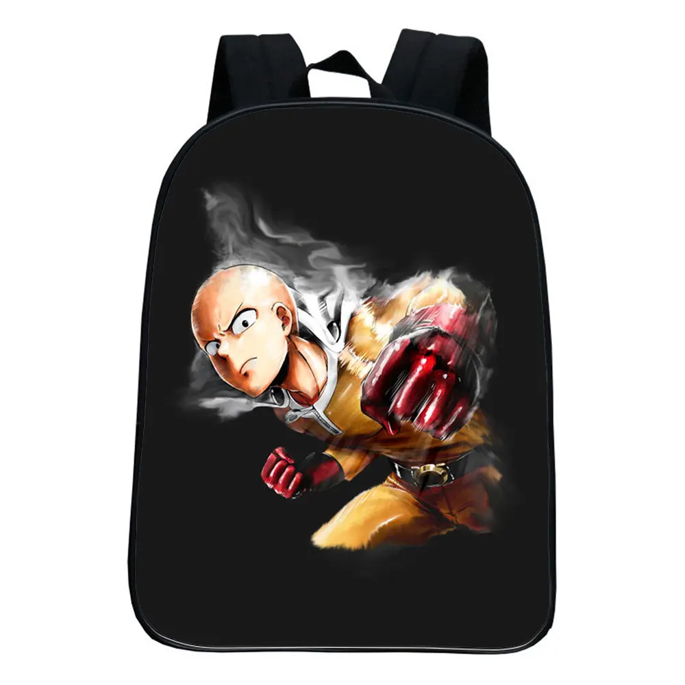 One Punch Man Backpack School Rucksack Fashion New Pattern Multifunction School Bag Saitama Genos Printing Boys Girls Backpack