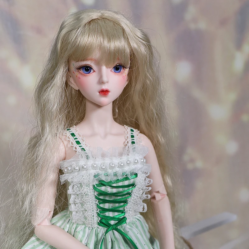 Dream Fairy 1/3 BJD Doll Name by Greeny 62cm Ball Joint Doll with Makeup Including Hair Eyes Clothes Shoes Girls DIY Toy Doll