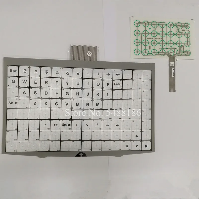 Aclas LS6 Big Keyboard Film Big and Small Internal Circuitry for Aclas LS6X LS6RX Electronic Scales