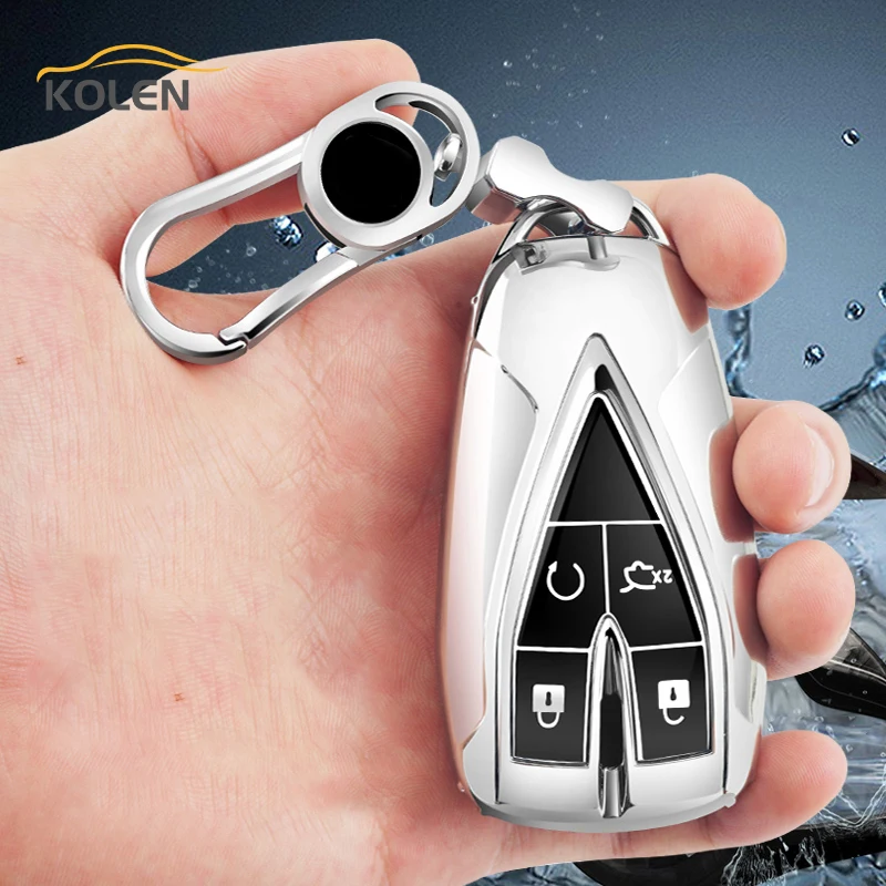 

Soft TPU Car Remote Key Case Cover For Changan CS35Plus CS55Plus CS75Plus 2019 2020 4 5 Buttons Protective Shell Fob Accessories