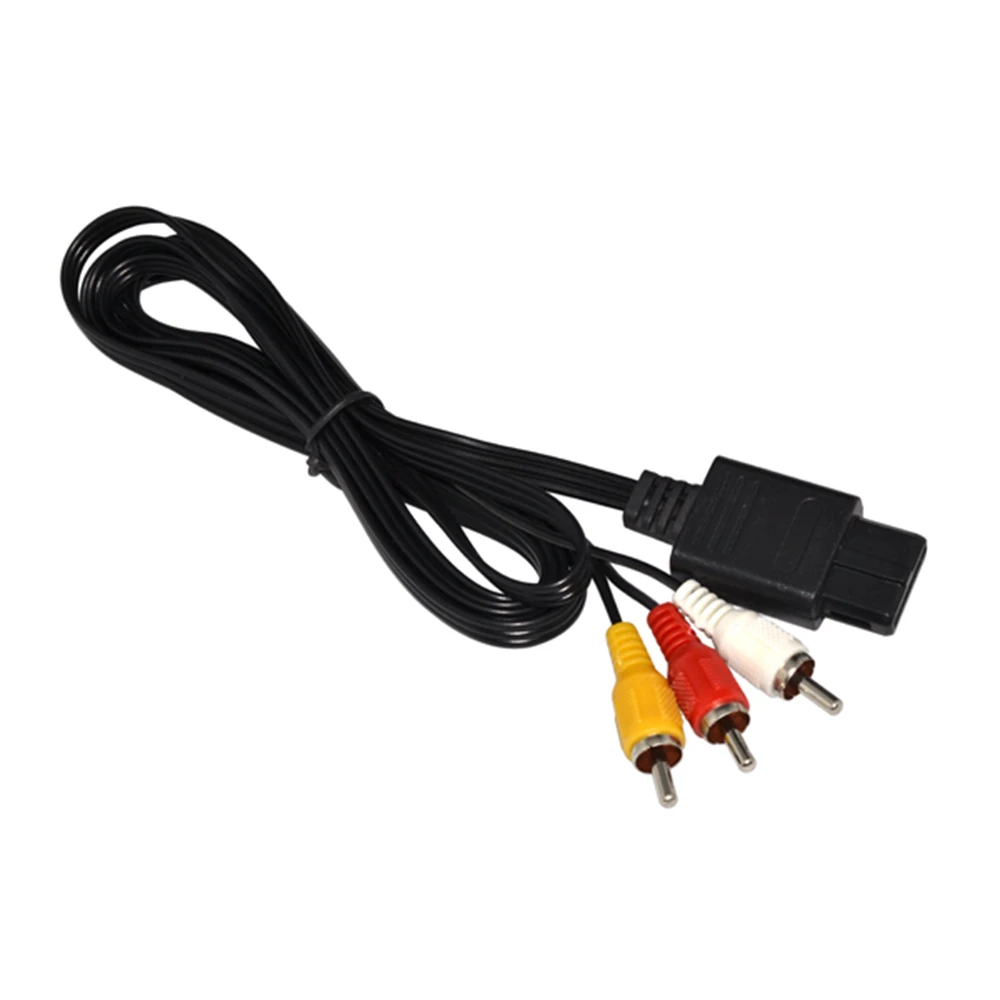 

100 PCS TV Video Cord AV Cable to RCA for GameCube/ N64/ SNES Accessory