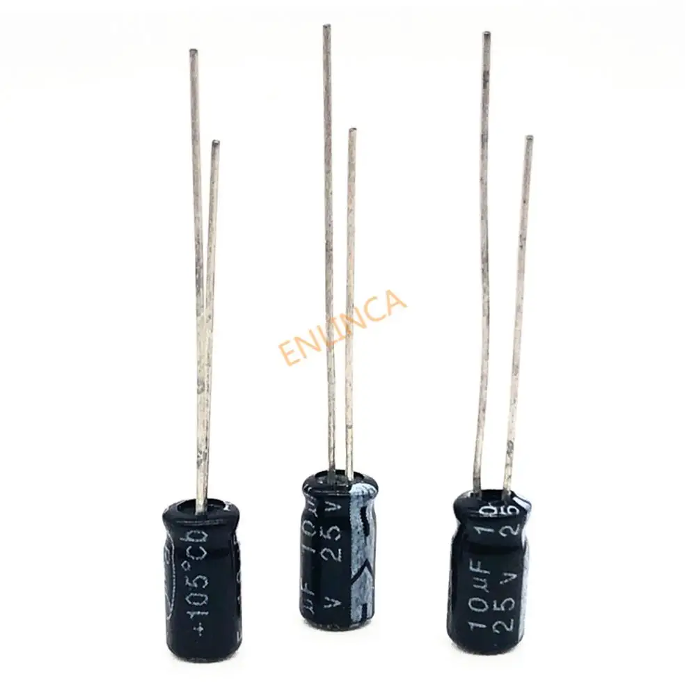 25V 10UF 4*7 aluminiowy kondensator elektrolityczny 10uf 25v 20%