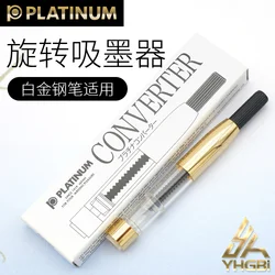 PLATINUM Ink Pen para papelaria, Conversores originais, Caneta-tinteiro, Peças acessórias