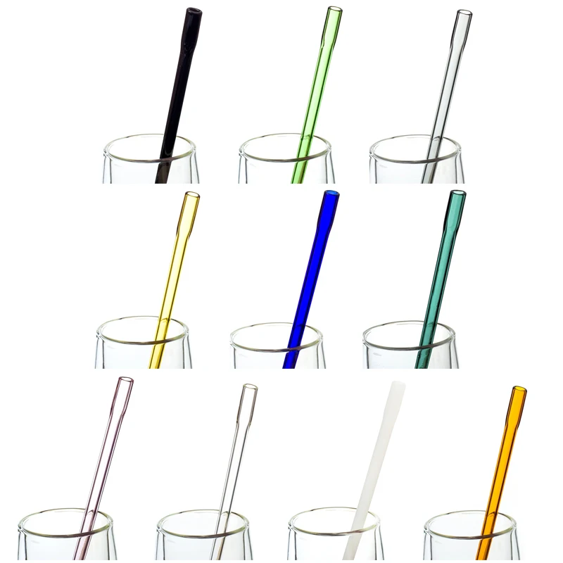 29 Styles Reusable Metal Drinking Straws Stainless Steel Straight Bend Drinking Glass Straws Party Bar accessory