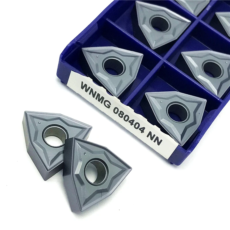 WNMG080404 WNMG080408 NN LT10 External Turning Tool Carbide   Inserts CNC Lathe Tools high quality Cutting tool Steel processing