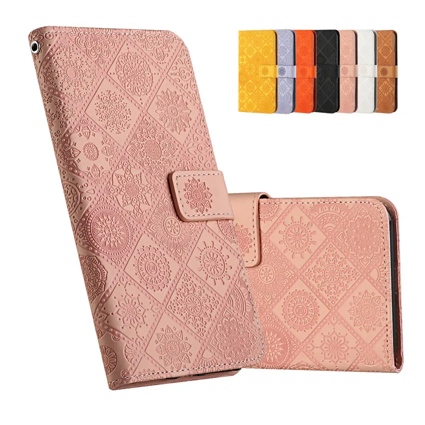 National Pattern Flip Walle Leather Phone Case For Xiaomi Redmi Note 10 10S 9 9T 9S Pro 9A 9C 8 8T 8A Holder Stand Book Cover