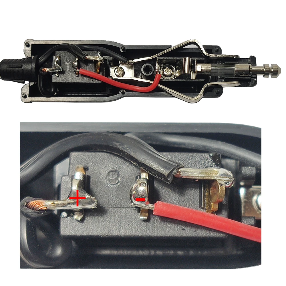 diy cigarette lighter plug to wall outlet 2pcs DIY Car Cigarette Lighter Male Socket Adapter With Switch 8A Fuse  Standard Power Plug fit for BMW Motorcycles Hella DIN