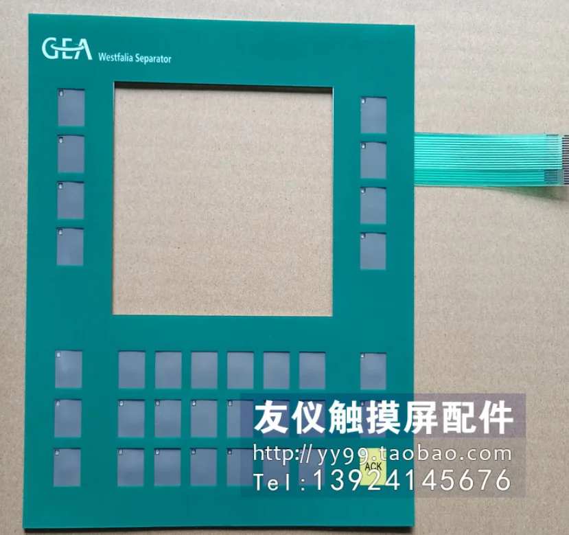 

GEA 0005-4050-810 Touch Panel Screen Glass Digitizer for GEA 0005-4050-810 Touchscreen and Membrane Keyboard Keypad Switch