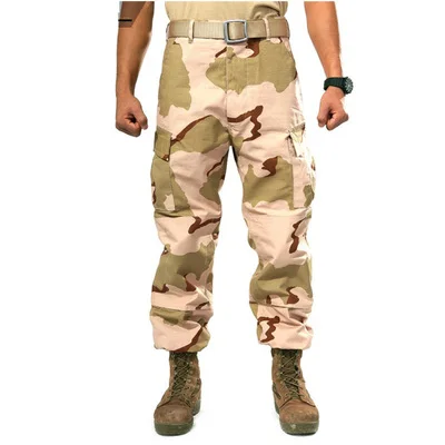 Men Camouflage Pants Hunting Hiking Cargo Pants  Outdoors Male Tactical Camo Climbing Camping Pants XS-XXL Plus Size