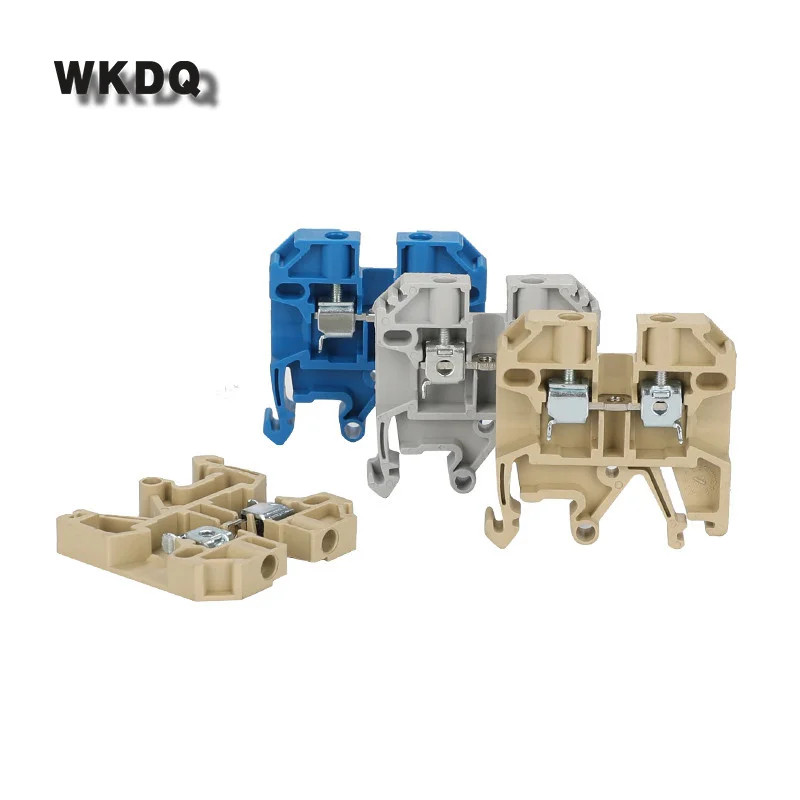 

Din Rail Terminal Block SAK 2.5EN Equivalent WEIDMULLER Electrical Feed Through Screw Connection Connector 10pcs SAK2.5 SAK2.5EN